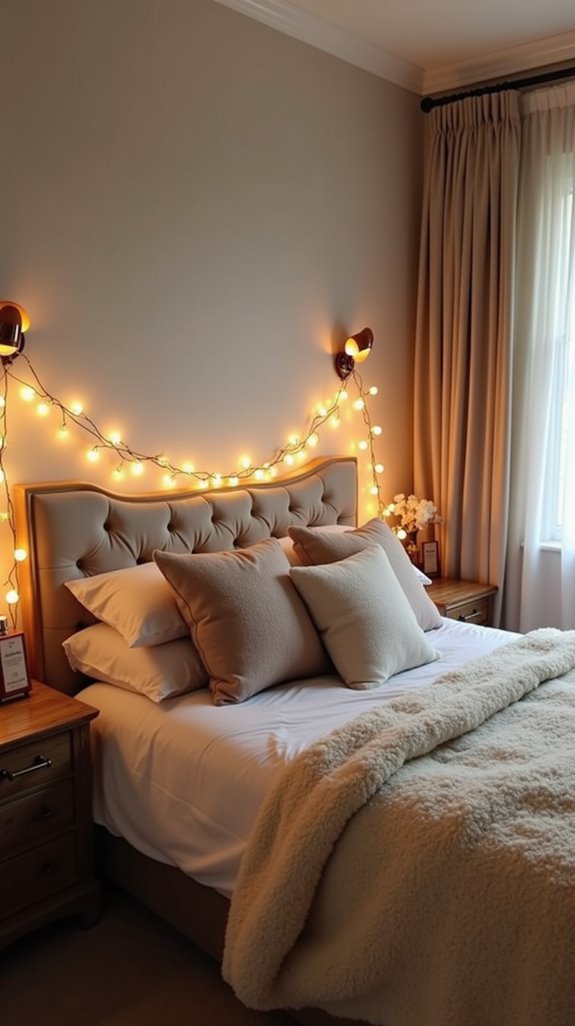 calming ambient lighting atmosphere