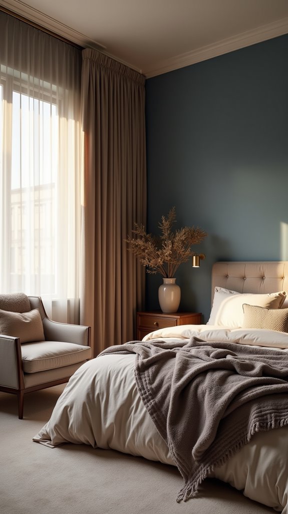 calming sanctuary in blue