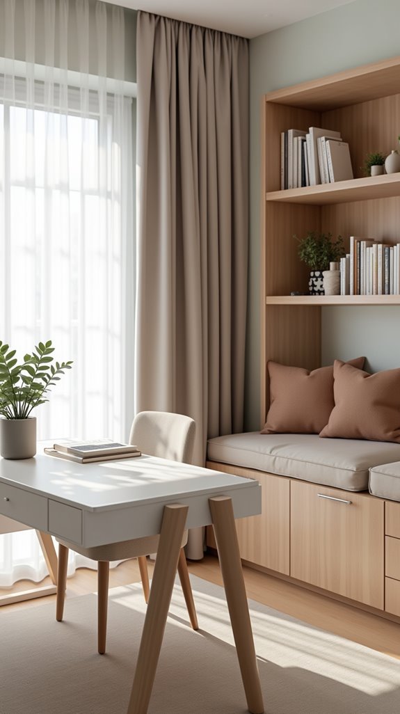 calming workspace for productivity