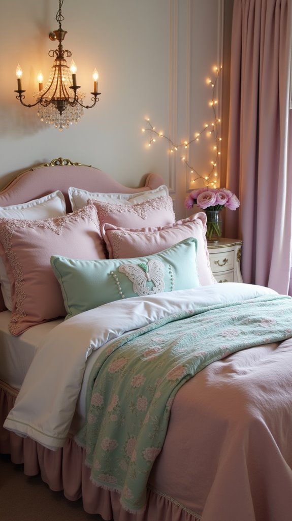 charming decorative pillow accents