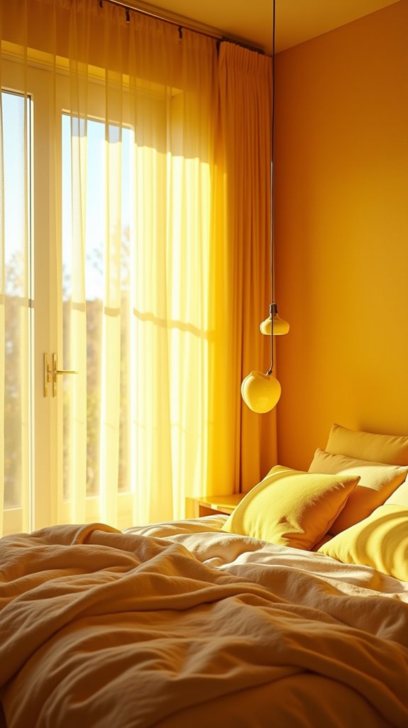 cheerful yellow lighting fixtures