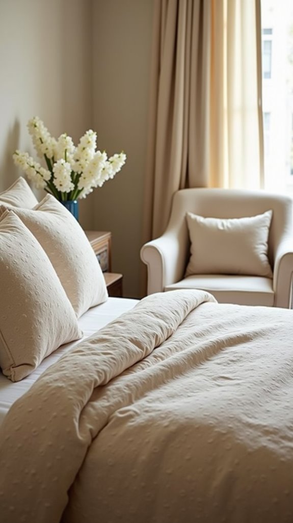 chic beige bedding tips