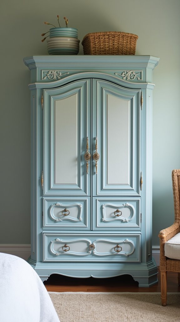 coastal blues create tranquility