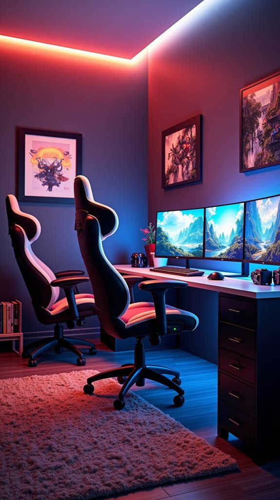 comfortable stylish ergonomic gaming chair