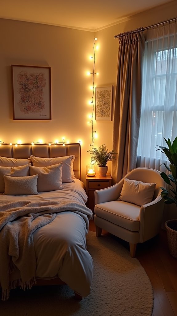 comfortable warm lighting options