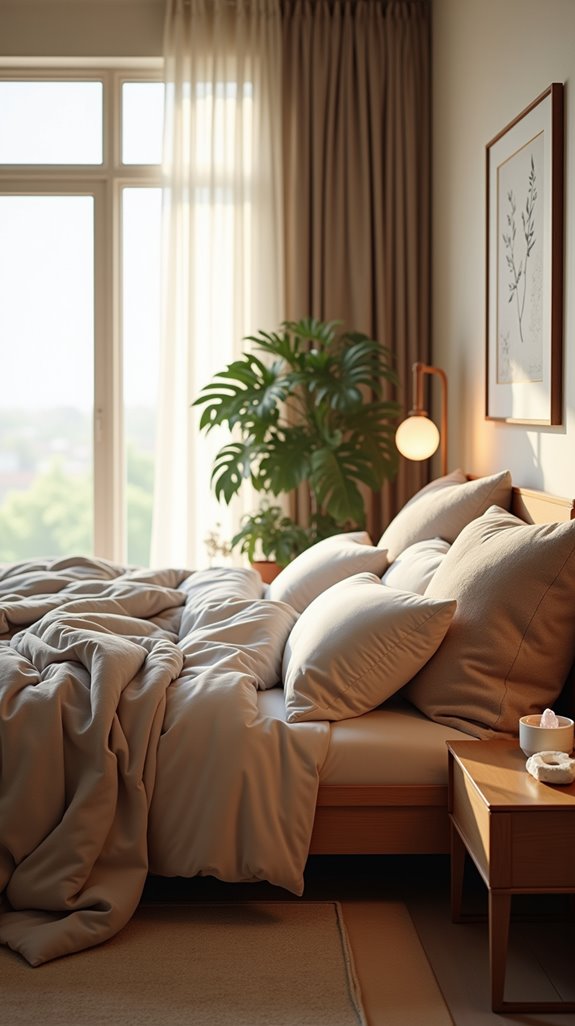 cozy bedding for energy