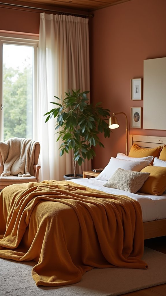 cozy bedroom color palette