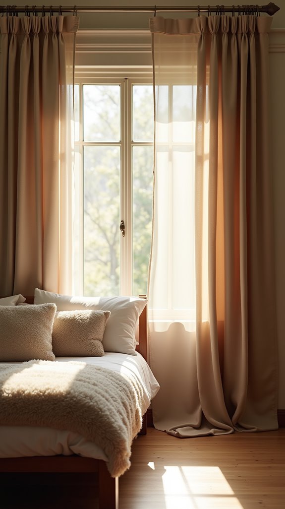 cozy flannel curtains elevate comfort