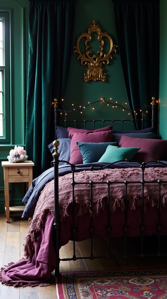 cozy meets edgy sanctuary