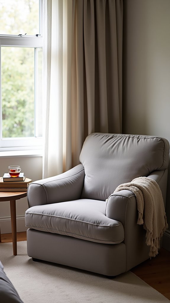 cozy oversized chair retreat