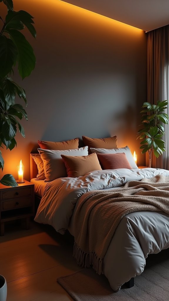 cozy warm charcoal retreat