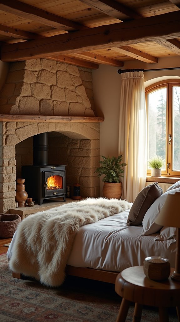 cozy warmth and tranquility