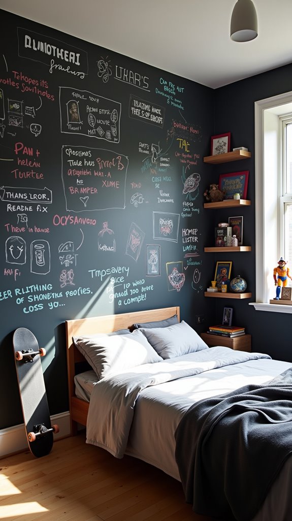 creative inspiration chalkboard wall