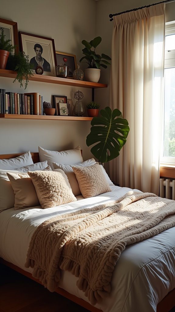 curated display of treasures