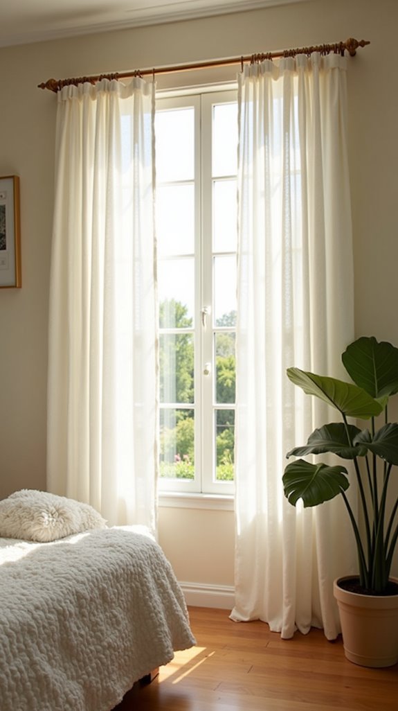 curtains transform bedroom aesthetics