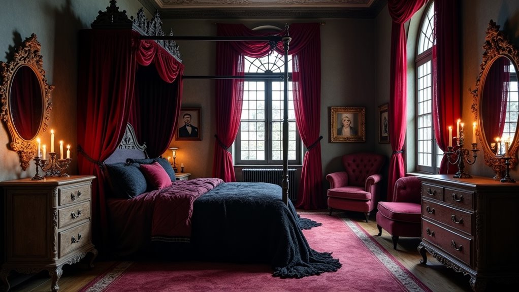 darkly romantic gothic decor