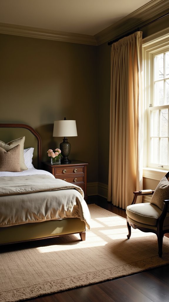 earthy tones for relaxation