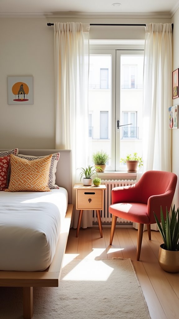 eclectic bedroom furniture styles