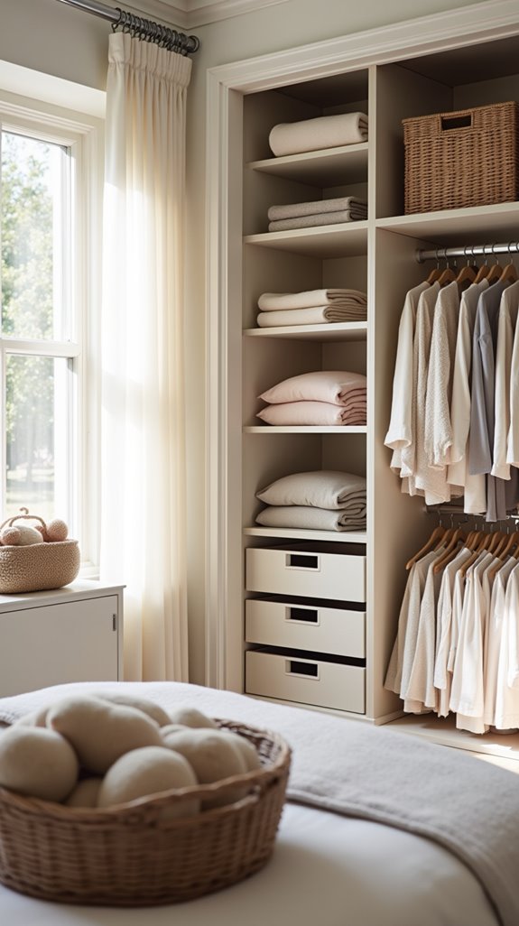 efficient closet organization system