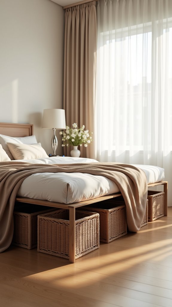 elevate bed for storage