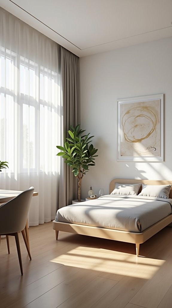 embrace minimalism for tranquility