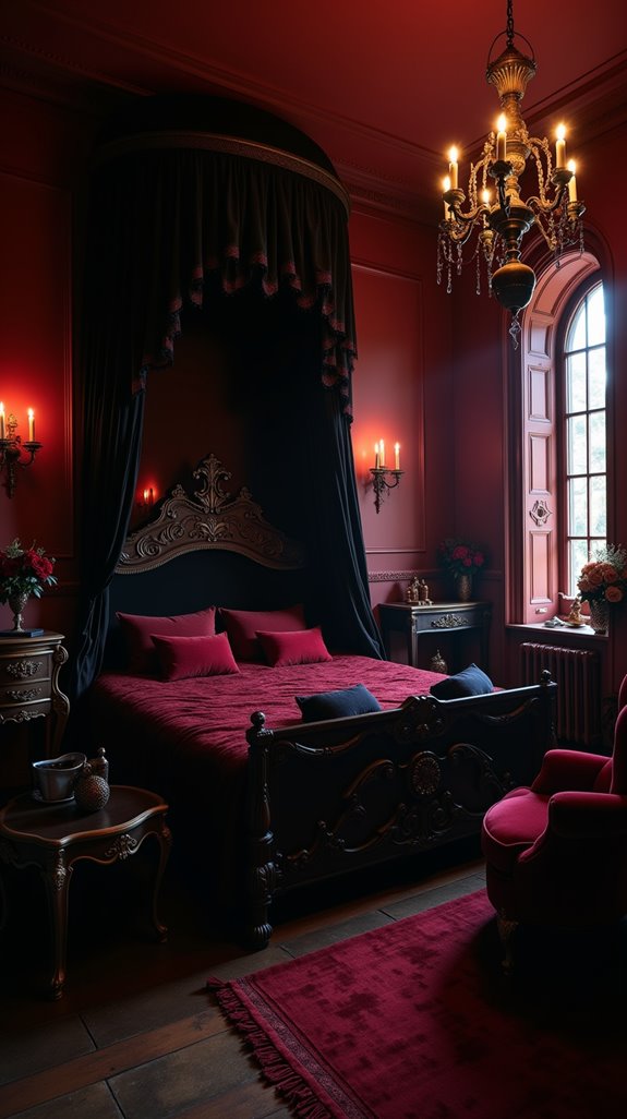 enchanting gothic furniture arrangement