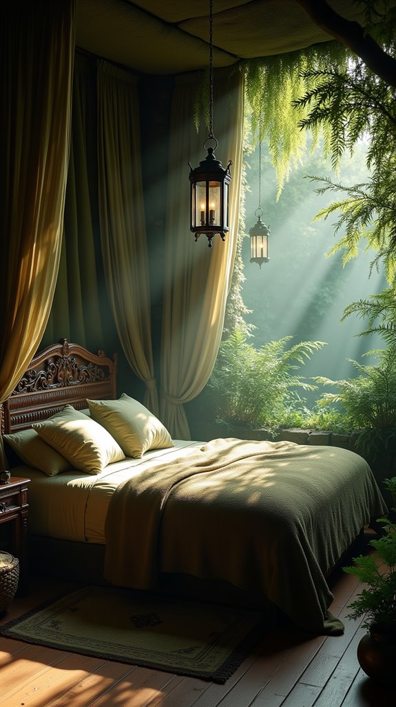 enchanting romantic canopy bed