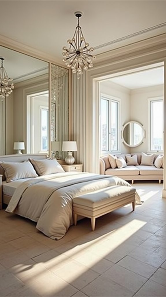 enhance light with mirrors