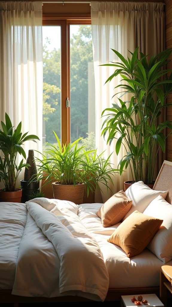 enhance room with plants