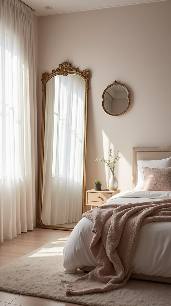 enhance space with mirrors