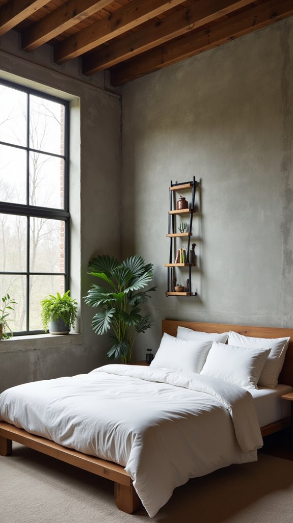 exposed beams urban sophistication