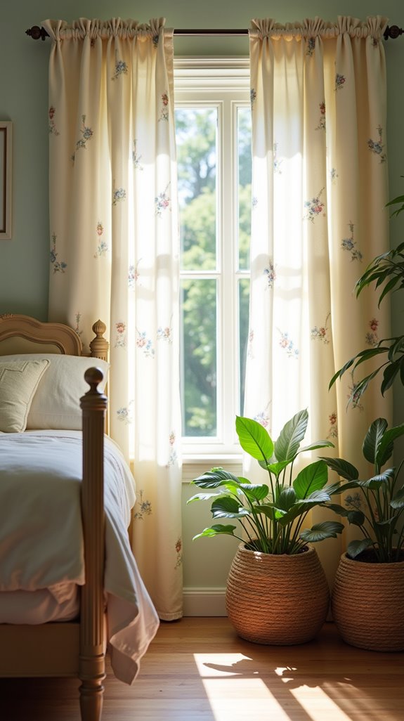 floral vintage modern decor