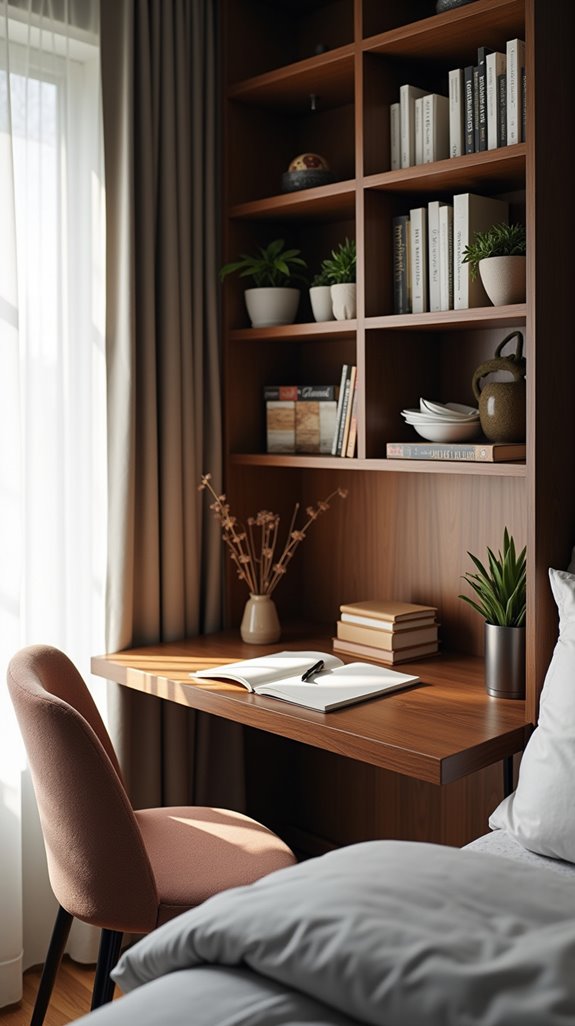 functional and stylish workspace