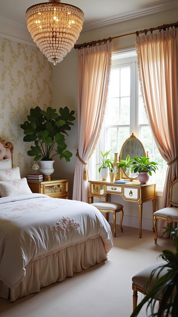 glamorous lighting for bedrooms