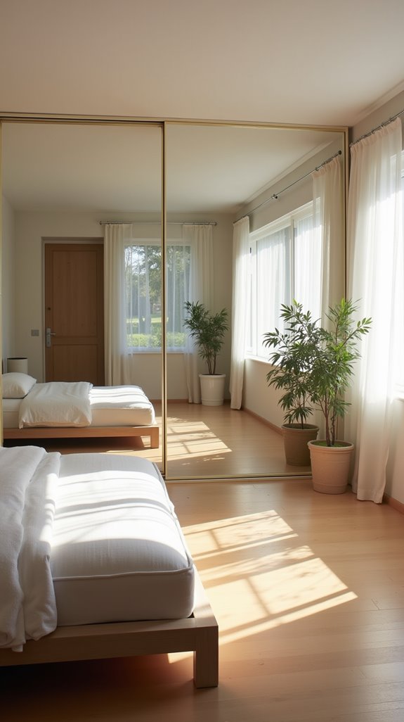 illusion of spaciousness achieved