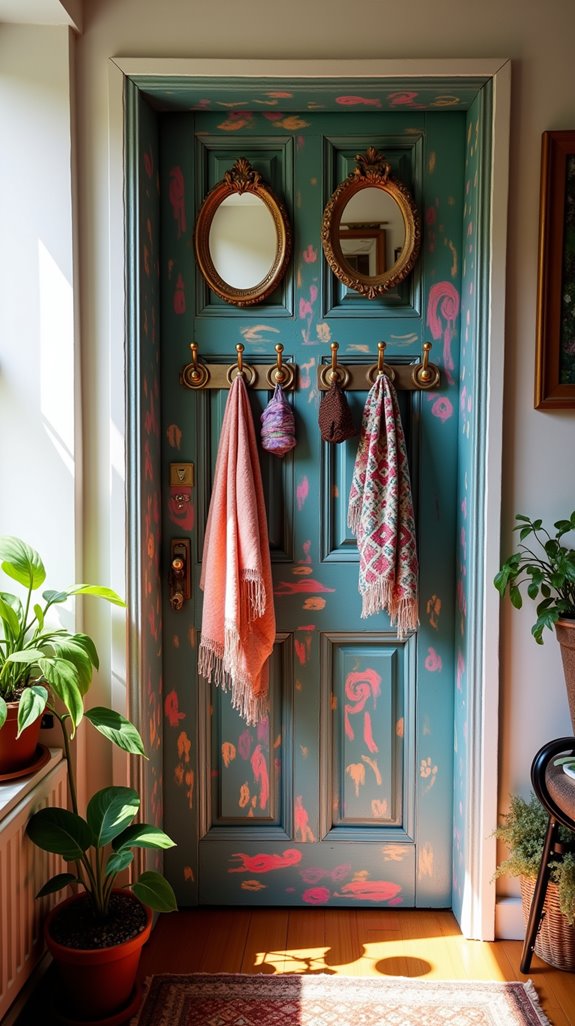 interactive bedroom door decor