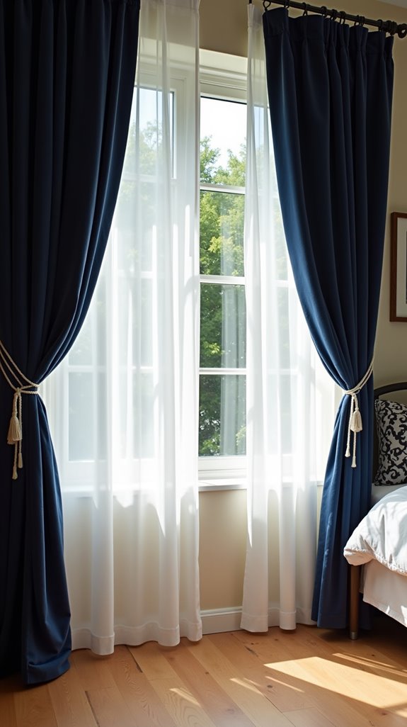 layered curtain style combinations