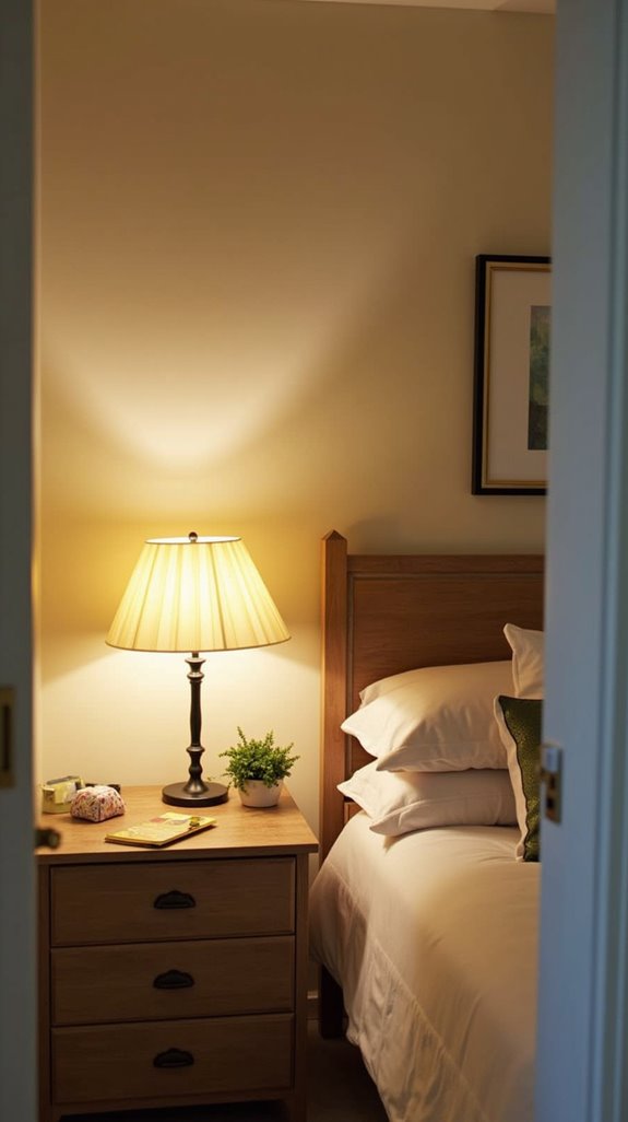 layered lighting creates ambiance