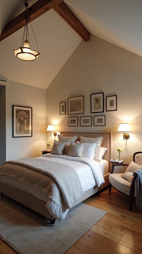 layered lighting creates ambiance