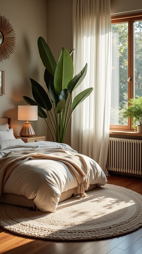 layered rugs for coziness