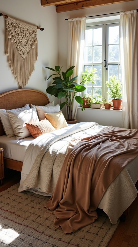 layered textiles for coziness