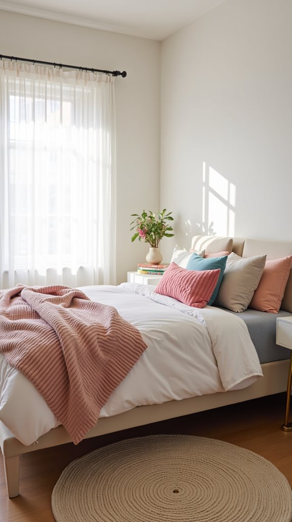 layered textures for comfort