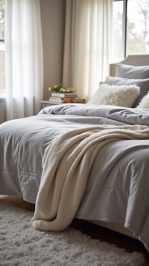 layered textures for coziness