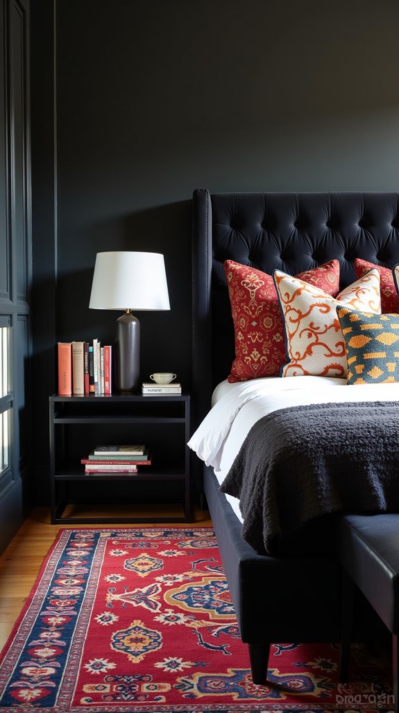 layering rugs with vibrancy