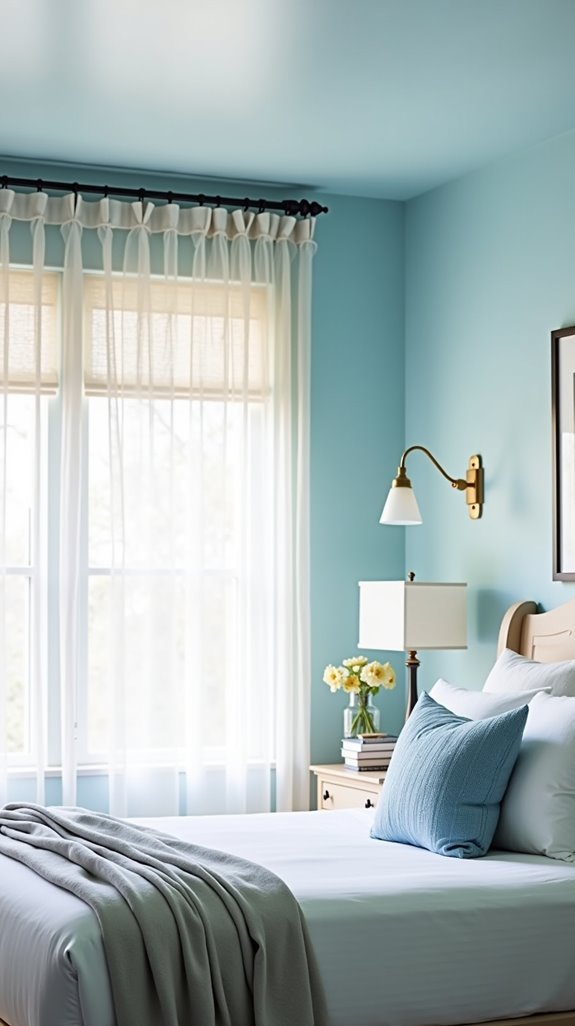 light blue ceiling transformations