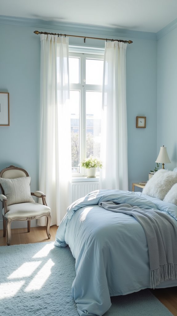 light blue rug elegance