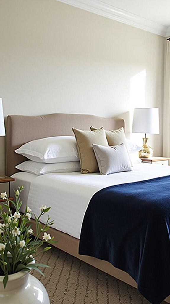 luxurious bedding for comfort