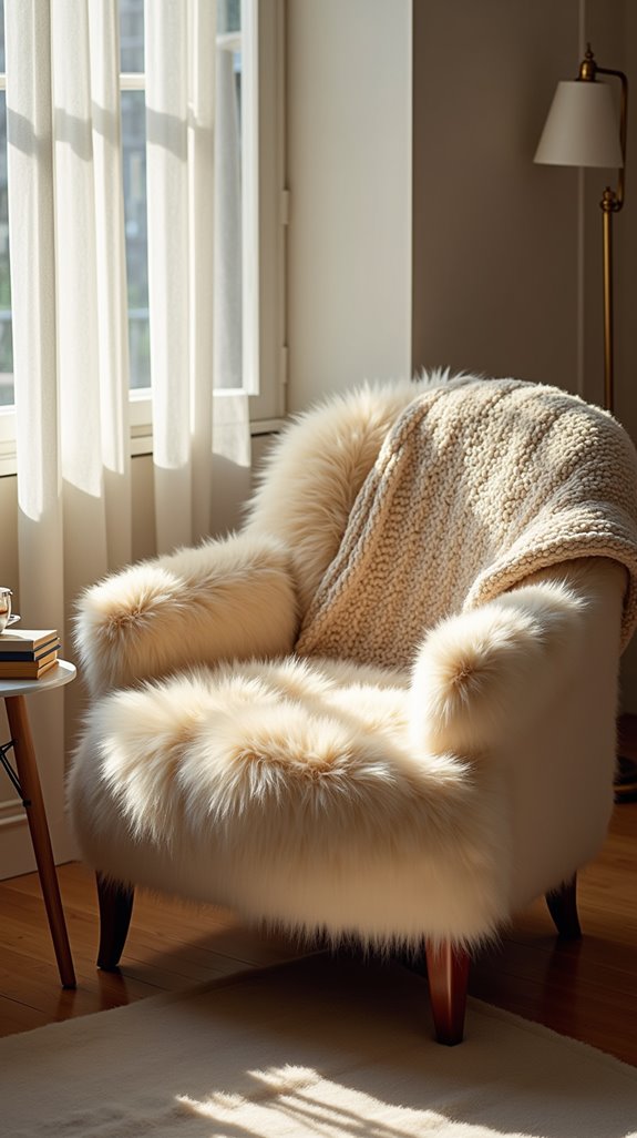 luxurious faux fur comfort
