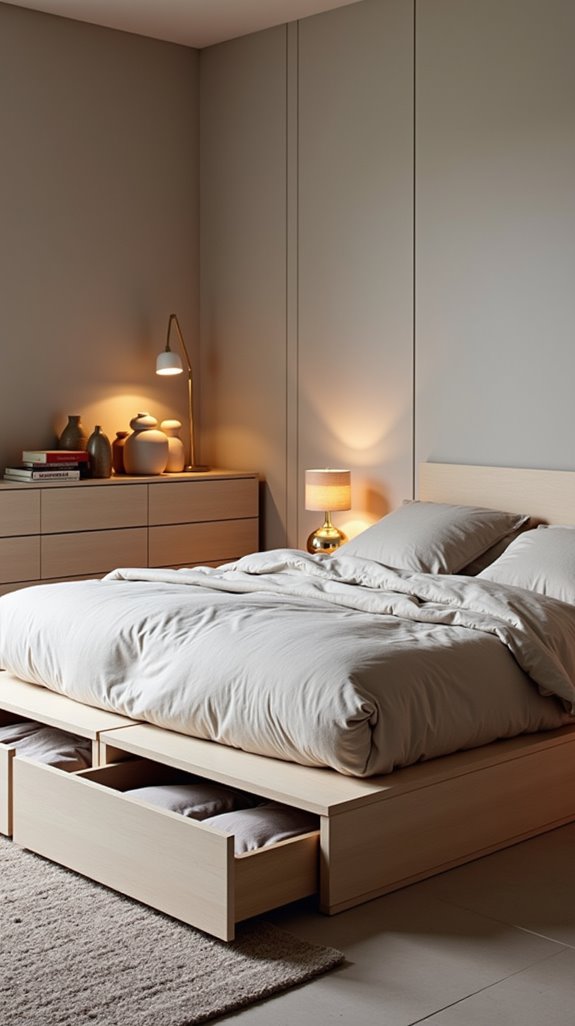 maximize under bed storage space