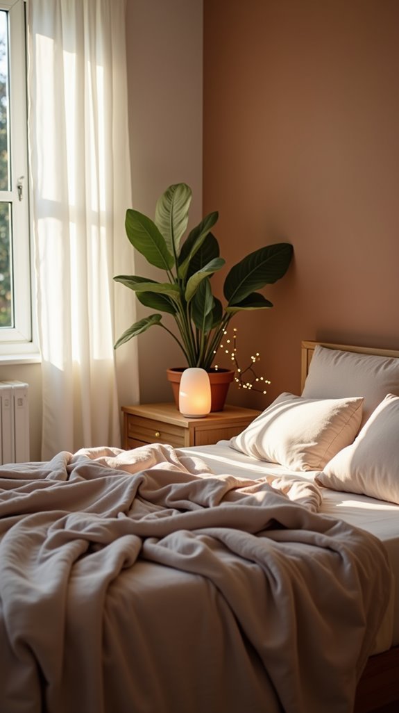 minimize distractions for tranquility